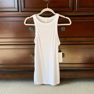 Treasure & Bond white high neck tank top